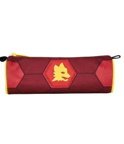 AS Roma Astucci E Penne<Astuccio porta penne scuola logo Lupetto