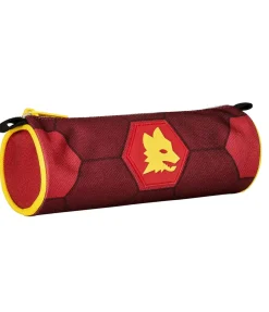AS Roma Astucci E Penne<Astuccio porta penne scuola logo Lupetto