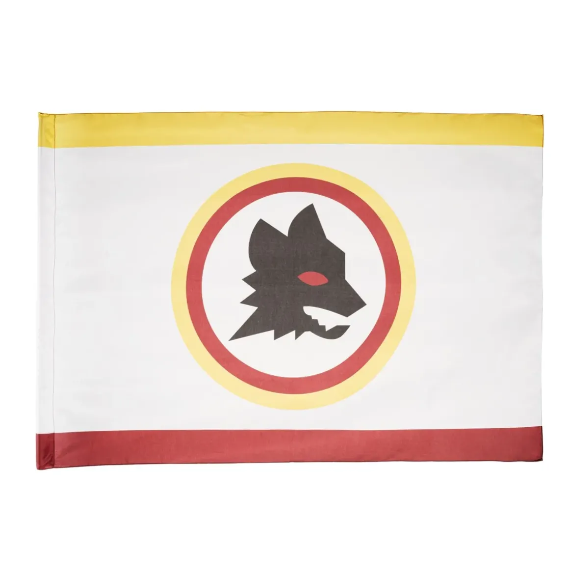 AS Roma Gagliardetti E Bandiere<Bandiera con lupetto 100 x 150 cm