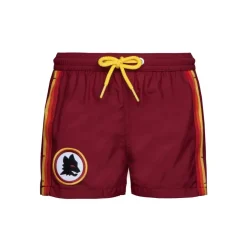 AS Roma Mare E Piscina|Costumi Da Bagno<Costume da bagno Saint Barth logo Lupetto, Bambino, Rosso