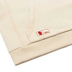 Donna AS Roma Felpe<Felpa con cappuccio cropped logo ASR, Donna, Crema