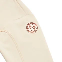 Donna AS Roma Felpe<Felpa con cappuccio cropped logo ASR, Donna, Crema