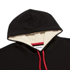 Donna AS Roma Felpe<Felpa con cappuccio cropped logo ASR, Donna, Nero