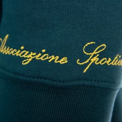 Uomo AS Roma Felpe<Felpa con cappuccio Heritage , Adulto, Verde