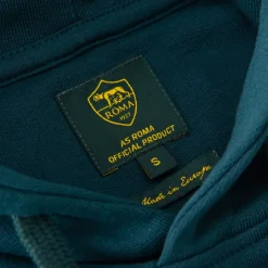 Uomo AS Roma Felpe<Felpa con cappuccio Heritage , Adulto, Verde