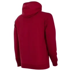 Uomo AS Roma Felpe<Felpa con cappuccio logo Crest Heritage Collection, Uomo, Rossa