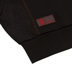 Donna AS Roma Felpe<Felpa cropped logo ASR, Donna, Nero