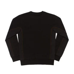 AS Roma Felpe<Felpa girocollo logo ASR, Bambini, Nero