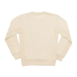 AS Roma Felpe<Felpa girocollo logo ASR, Bambini, Crema