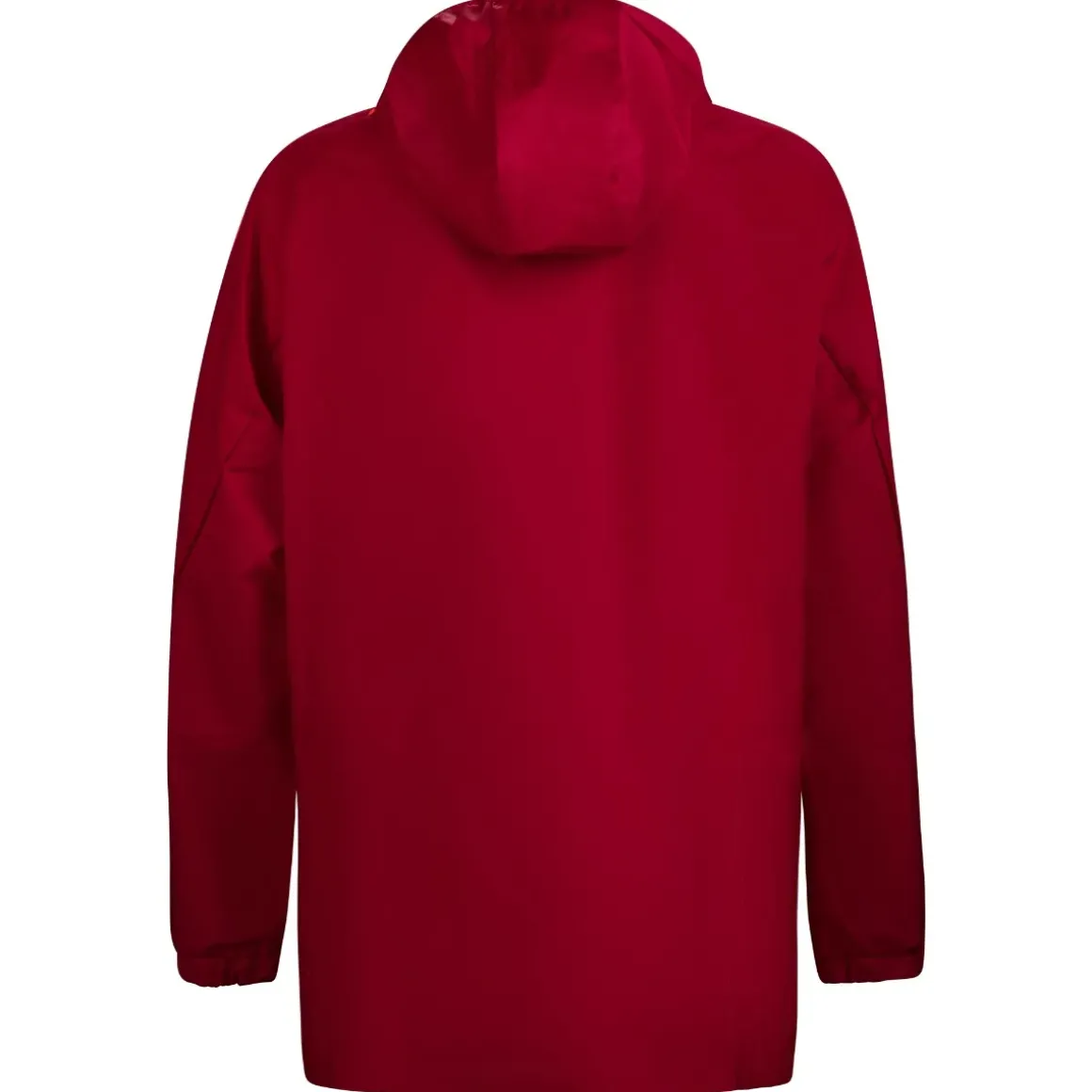 Uomo AS Roma Giacche<Giacca Allenamento Coach con Cappuccio , Rossa, Uomo