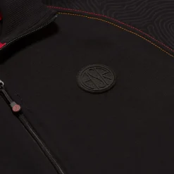 AS Roma Giacche<Giacca track logo ASR, Bambini, Nero