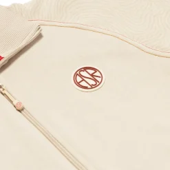 AS Roma Giacche<Giacca track logo ASR, Bambini, Crema