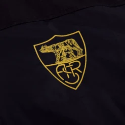 Uomo AS Roma Giacche<Giacca windrunner retrò , Adulto, Blu