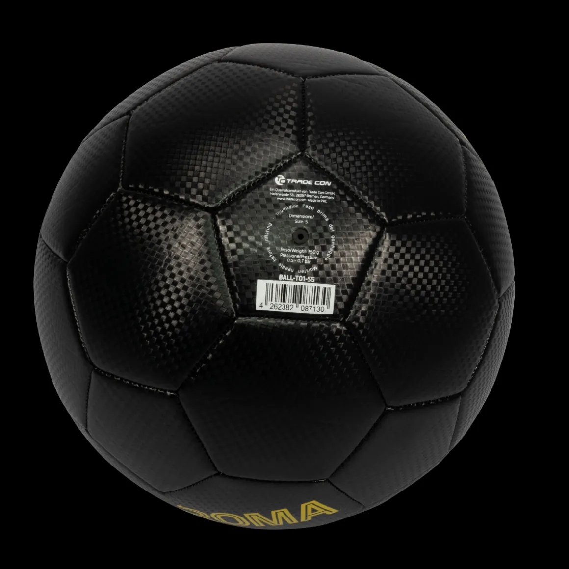 AS Roma Palloni<Pallone da calcio Trama Carbonio, Taglia 5