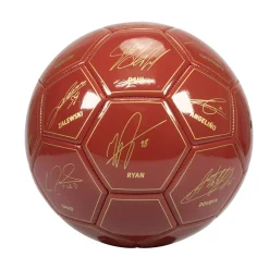 AS Roma Palloni<Pallone da calcio con autografi calciatori 2024/25, Taglia 5