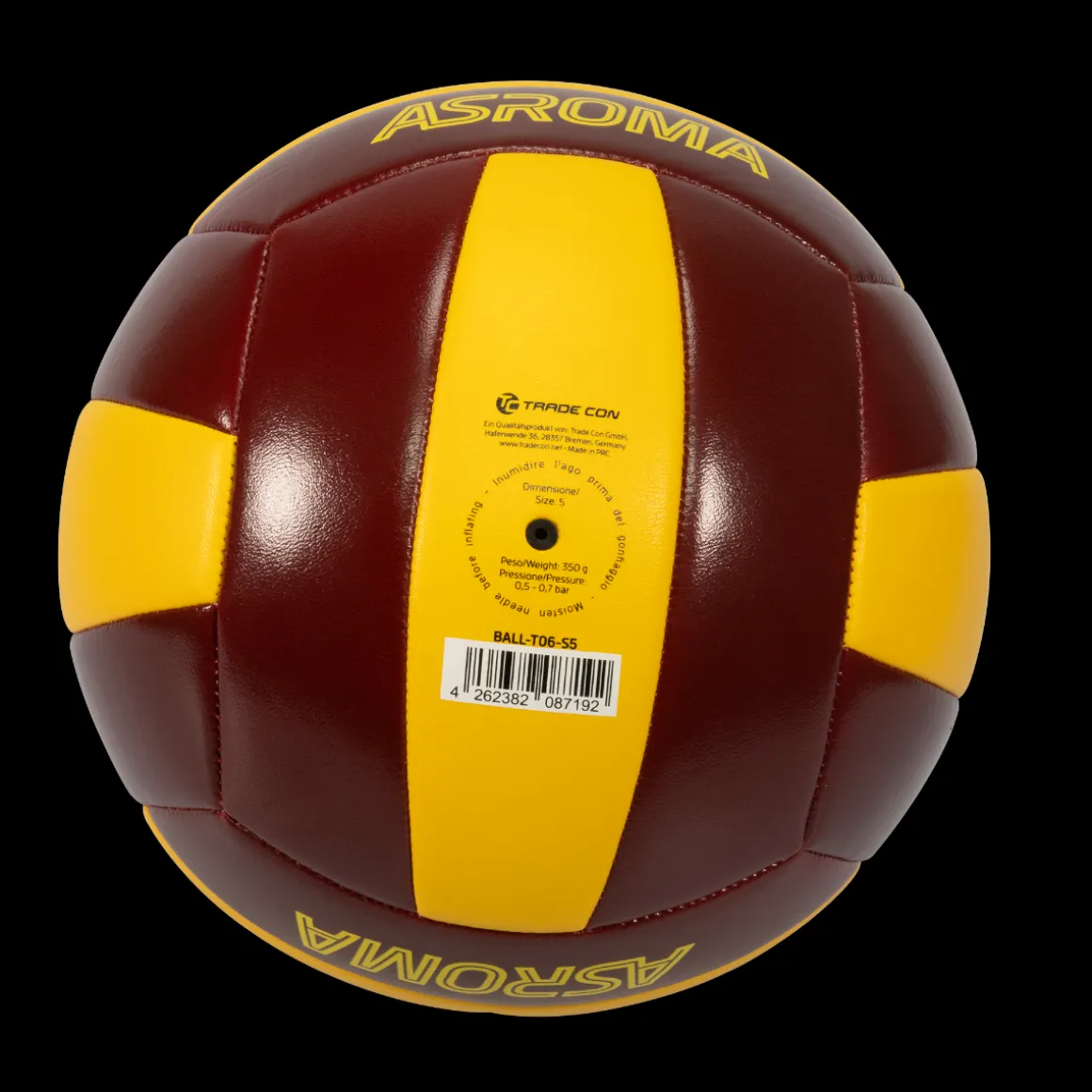AS Roma Palloni<Pallone da pallavolo vintage, Taglia 5