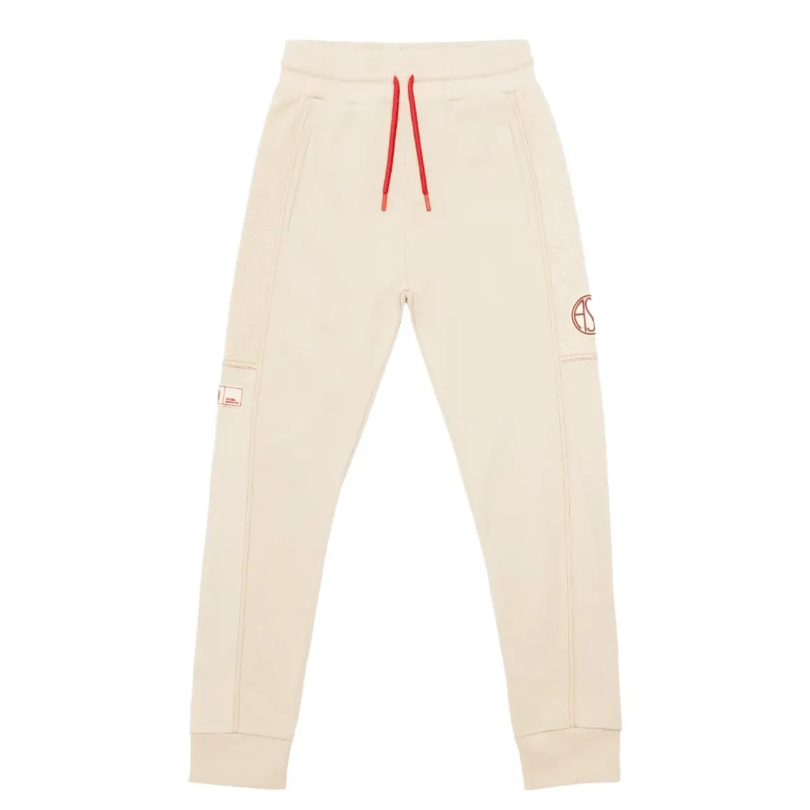 Donna AS Roma Tute E Pantaloni<Pantaloni jogger logo ASR, Donna, Crema