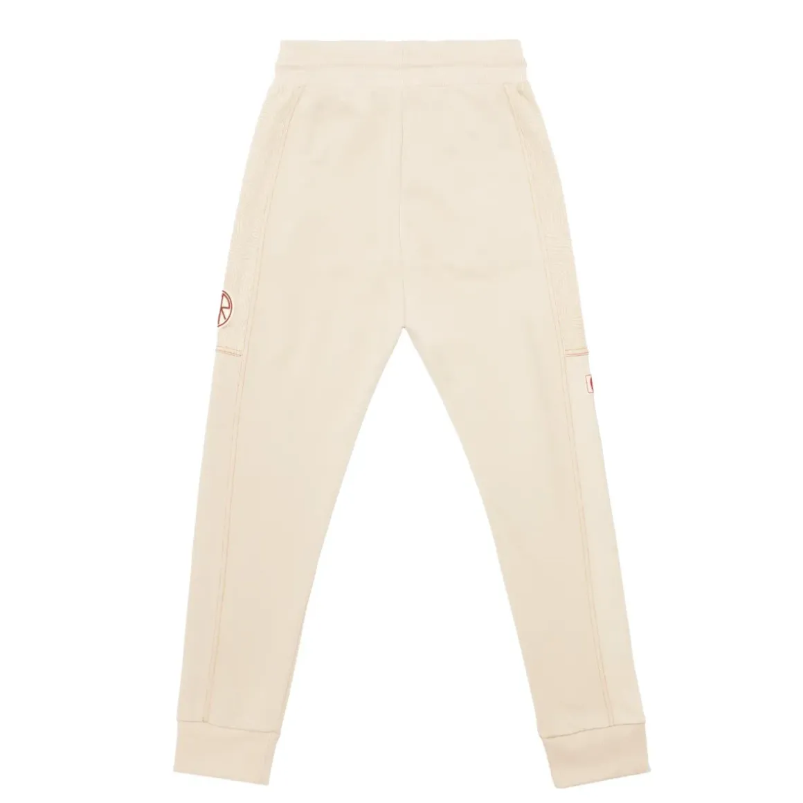 Donna AS Roma Tute E Pantaloni<Pantaloni jogger logo ASR, Donna, Crema