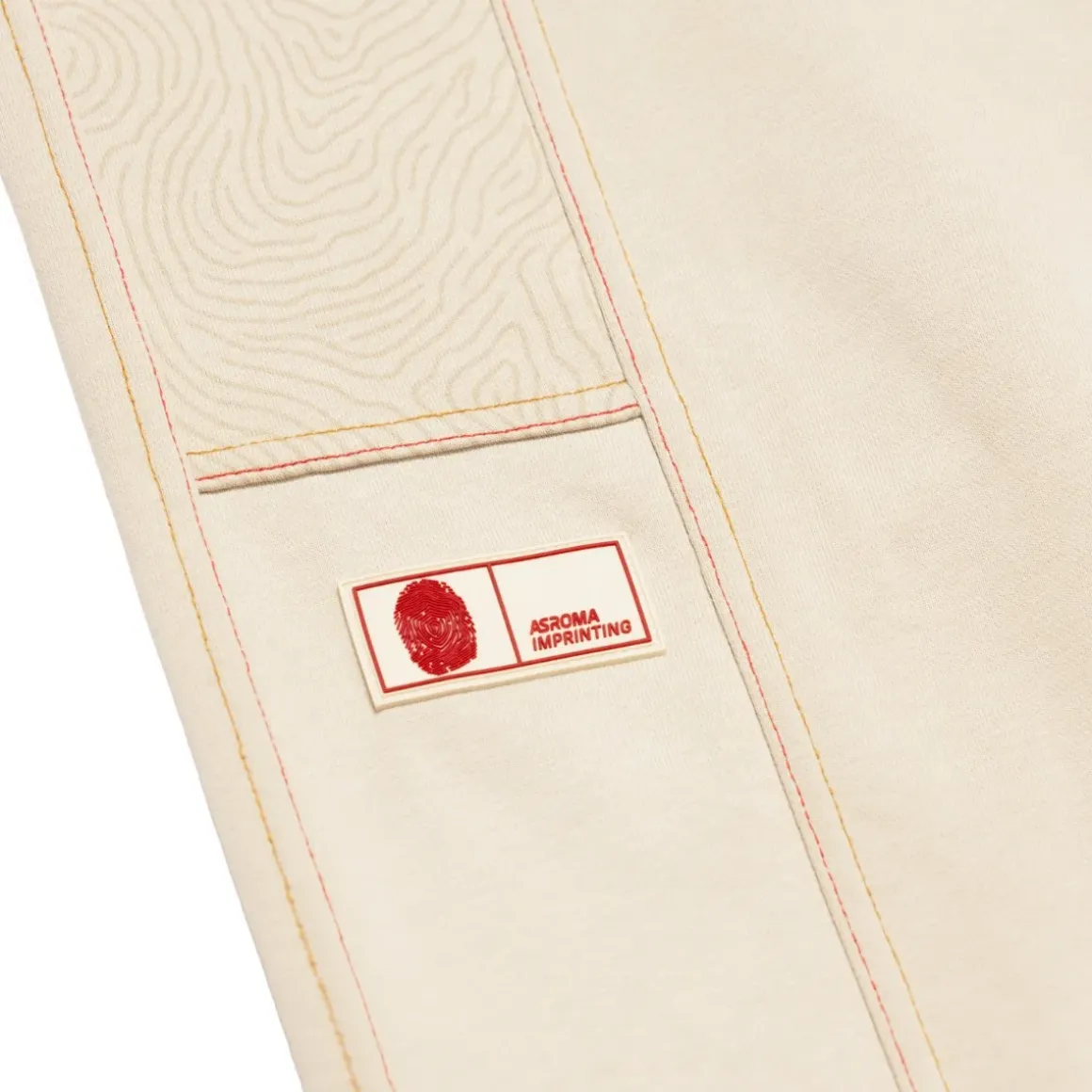 Donna AS Roma Tute E Pantaloni<Pantaloni jogger logo ASR, Donna, Crema