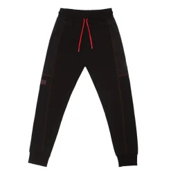 Donna AS Roma Tute E Pantaloni<Pantaloni jogger logo ASR, Donna, Nero
