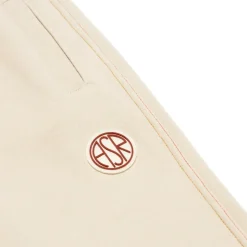 AS Roma Tute E Pantaloni<Pantaloni jogger logo ASR, Bambini, Crema