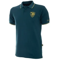 Uomo AS Roma T-shirts E Polo<Polo Heritage , Adulto, Verde
