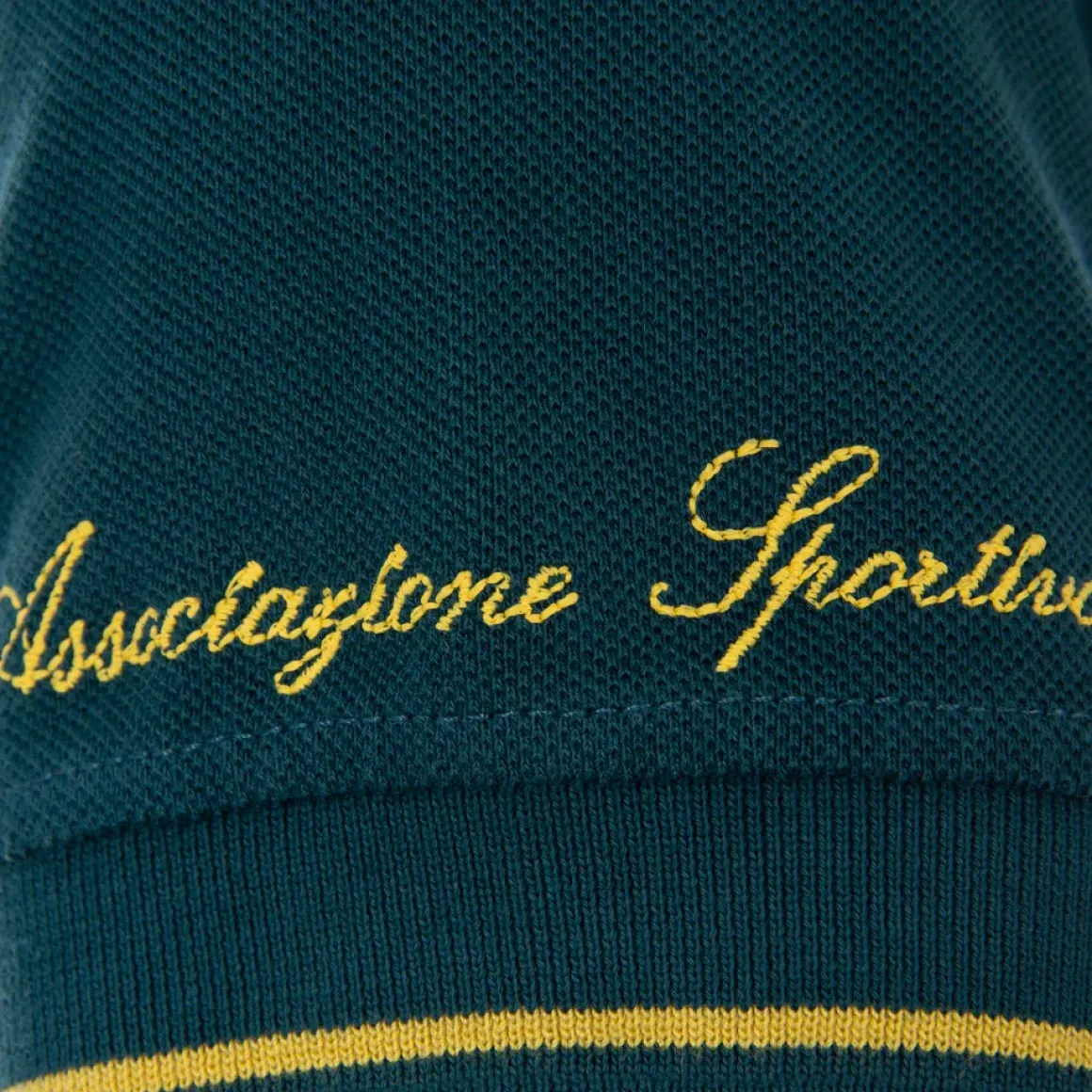 Uomo AS Roma T-shirts E Polo<Polo Heritage , Adulto, Verde