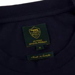 Uomo AS Roma T-shirts E Polo<T-shirt Heritage logo Crest, Uomo, Blu