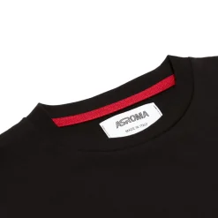 AS Roma T-shirts E Polo<T-shirt cotone logo ASR, Bambini, Nero