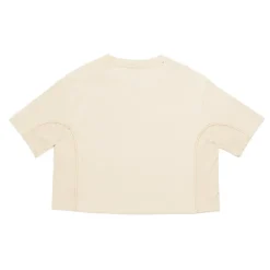 Donna AS Roma T-shirts E Polo<T-shirt cropped logo ASR, Donna, Crema