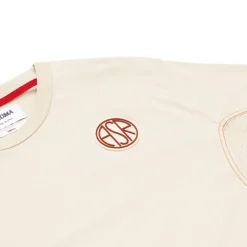 Donna AS Roma T-shirts E Polo<T-shirt cropped logo ASR, Donna, Crema