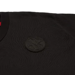 Donna AS Roma T-shirts E Polo<T-shirt cropped logo ASR, Donna, Nero