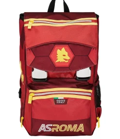 AS Roma Zaini Scuola<Zaino scuola estensibile logo Lupetto